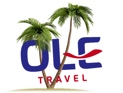 OLE Travel Palm Logo
